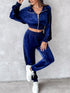 'Ursel' Crop Top and Joggers Set - Celes Fashion